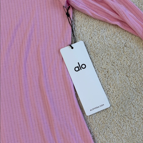 ALO Yoga Ribbed Sea Coast Long Sleeve Dress-NWT!!! - Picture 5 of 11